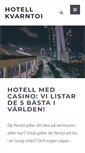 Mobile Screenshot of hotellkvarntorget.se